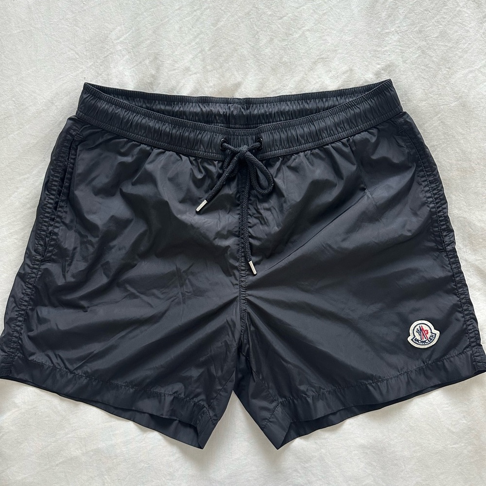 Moncler Men's Dark Swim Trunks